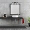 Designers Fountain Inwood 24in 3-Light Matte Black Modern Indoor Vanity Light with Clear Glass Shades D214M-3B-MB - alternate 2